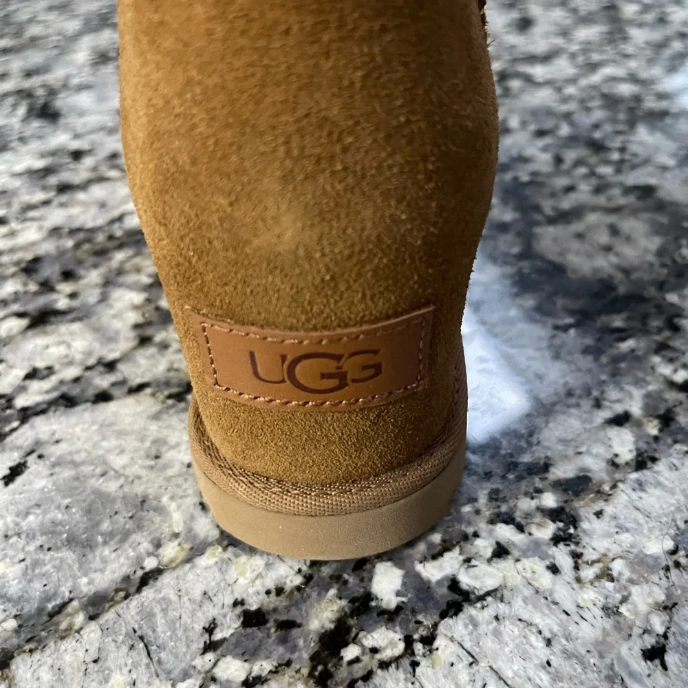 UGG Tan Suede Boots - Picture 4 of 5